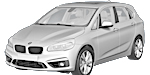 BMW F45 P0822 Fault Code